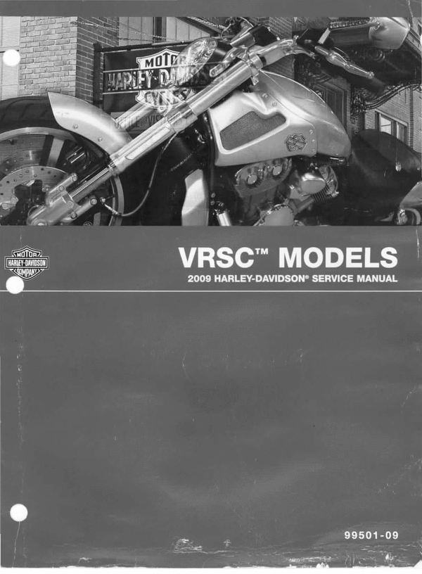 Product picture 2009 Harley Davidson V-Rod Service Manual