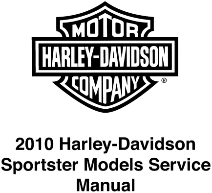 Product picture 2010 Harley Davidson Sportster Models Service Manual